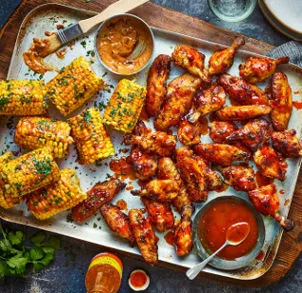 what to serve with chicken wings